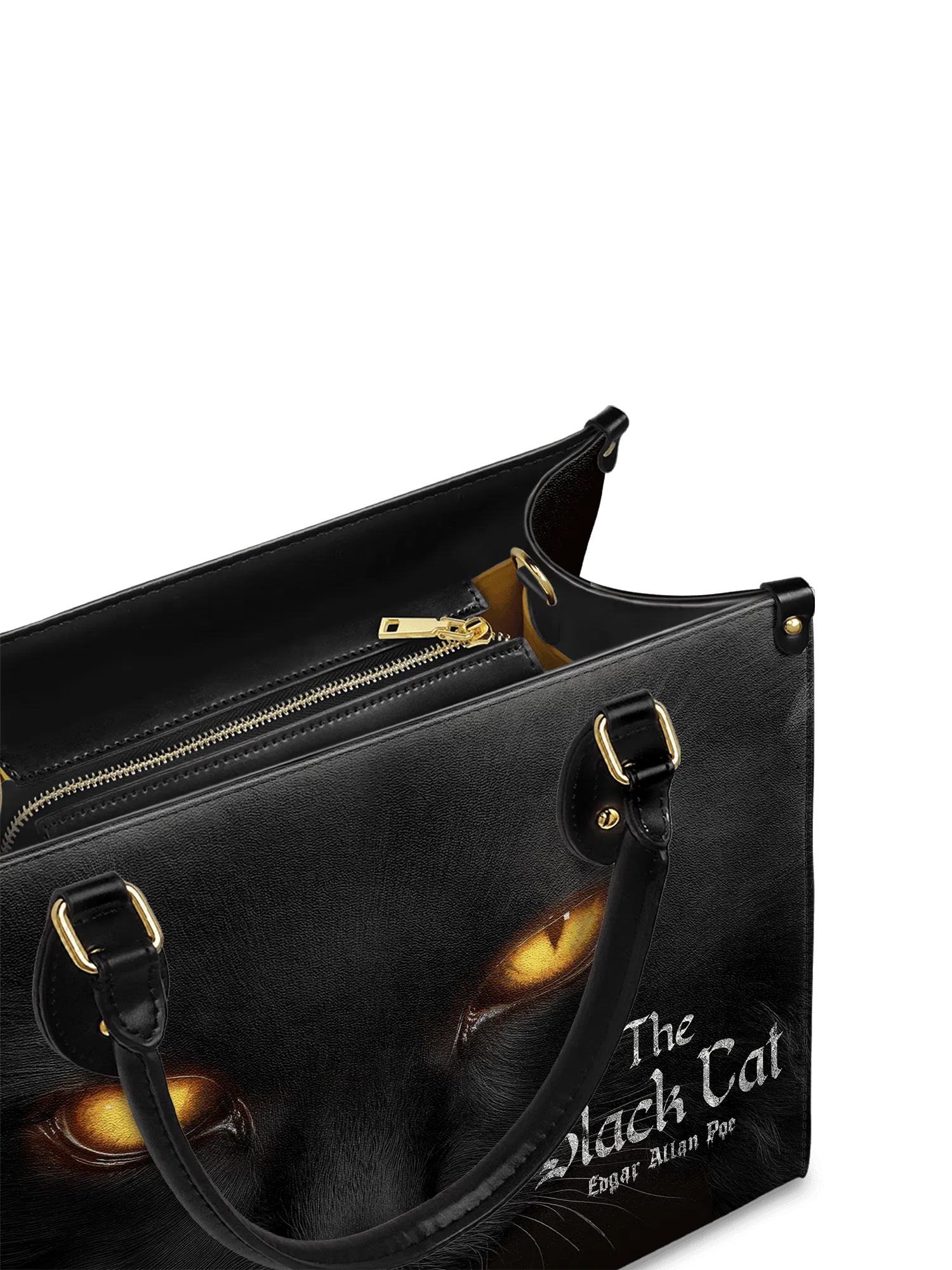 "The Black Cat" Leather Handbag