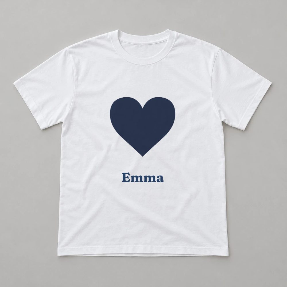 Demo — Clipart & Move Personalized Tee: preview of your design